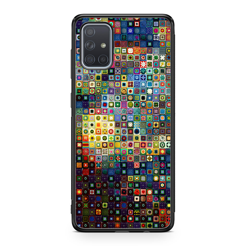 Starry Night Tiles Galaxy A51 / A71 Case