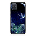 Tardis Walking To The Moon Galaxy A51 / A71 Case