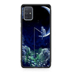 Tardis Walking To The Moon Galaxy A51 / A71 Case
