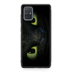 Toothless Dragon Eyes Close Up Galaxy A51 / A71 Case