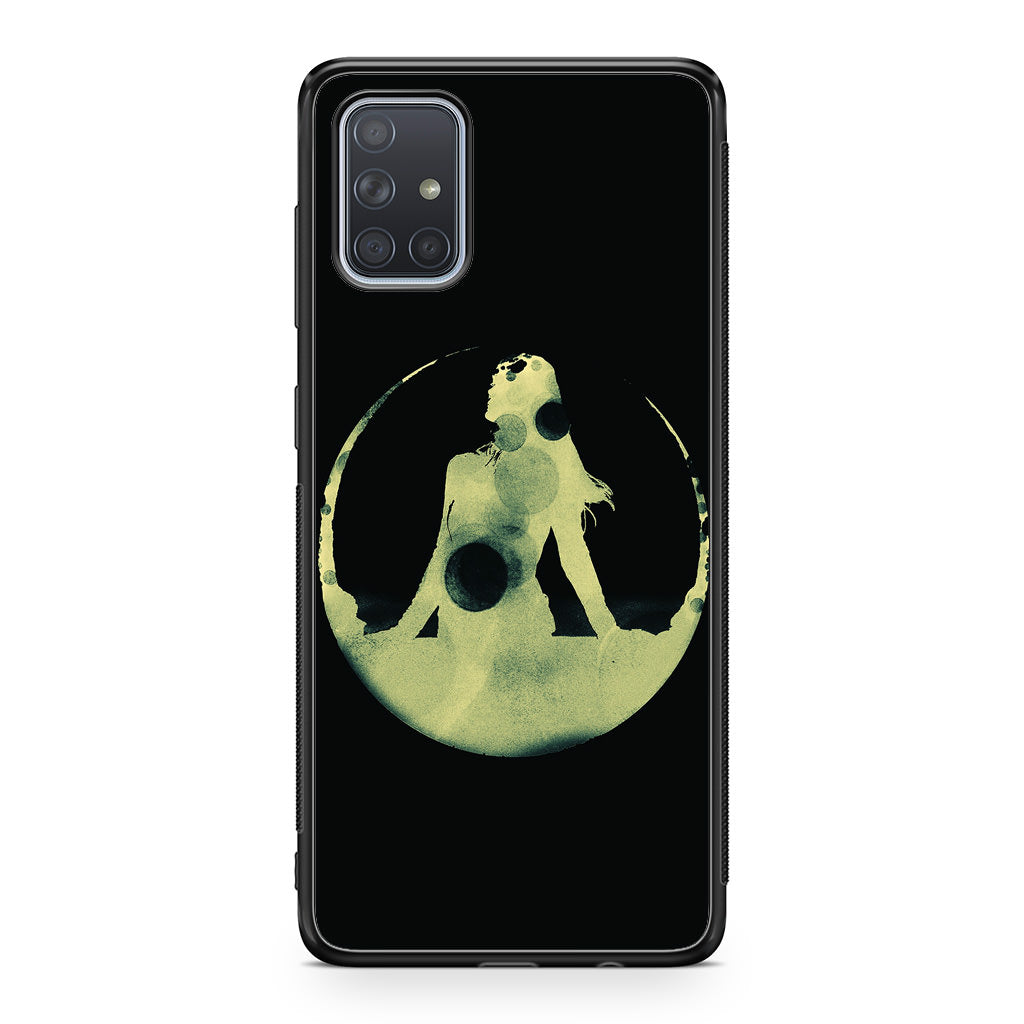Tycho Costalbrake Dark Green Girl Galaxy A51 / A71 Case