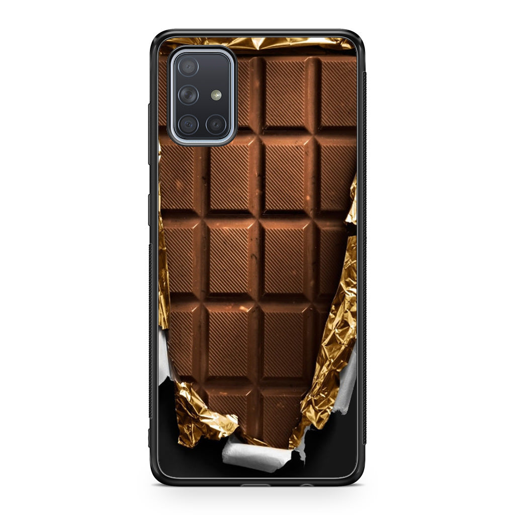 Unwrapped Chocolate Bar Galaxy A51 / A71 Case