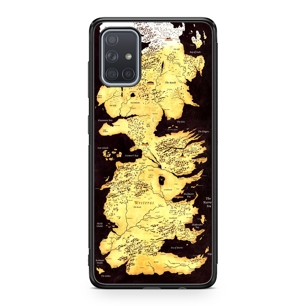 Westeros Map Galaxy A51 / A71 Case