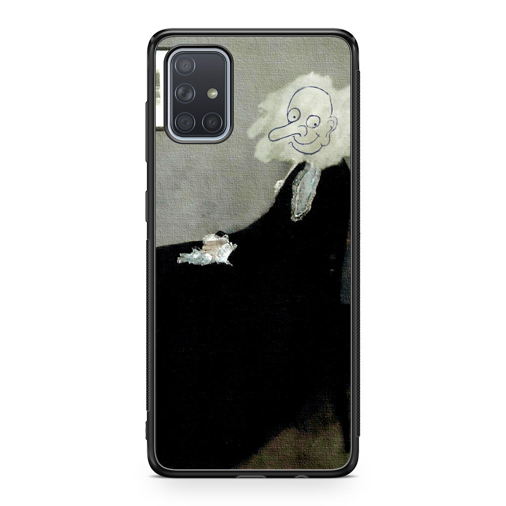 Whistler's Mother by Mr. Bean Galaxy A51 / A71 Case
