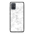 White Marble Galaxy A51 / A71 Case