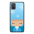 Winter Afro Girl Galaxy A51 / A71 Case