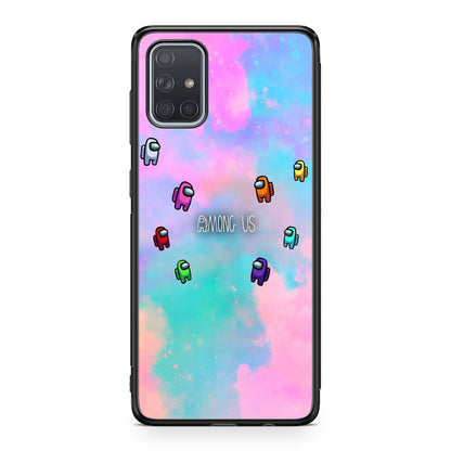 Among Us Colorful Galaxy A51 / A71 Case