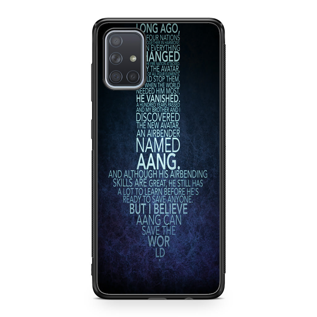 Avatar Quotes Galaxy A51 / A71 Case