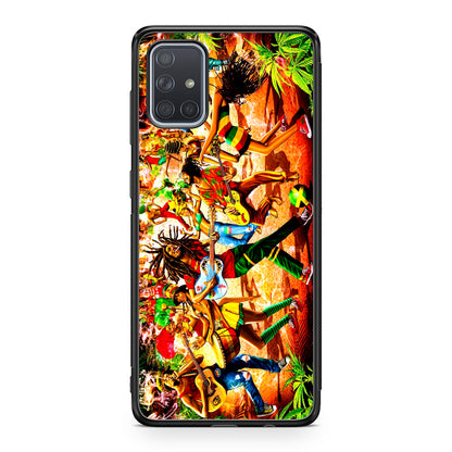 Bob Marley Reggae Galaxy A51 / A71 Case