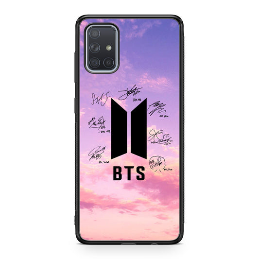 BTS Signature 2 Galaxy A51 / A71 Case