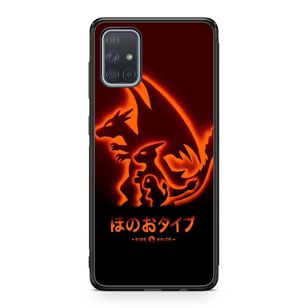 Charmander Charizard Galaxy A51 / A71 Case