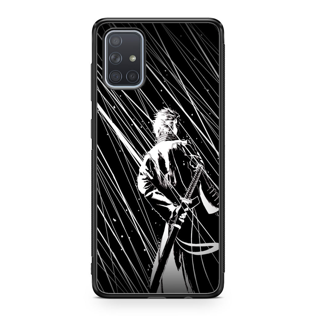Vergil Black White Galaxy A51 / A71 Case