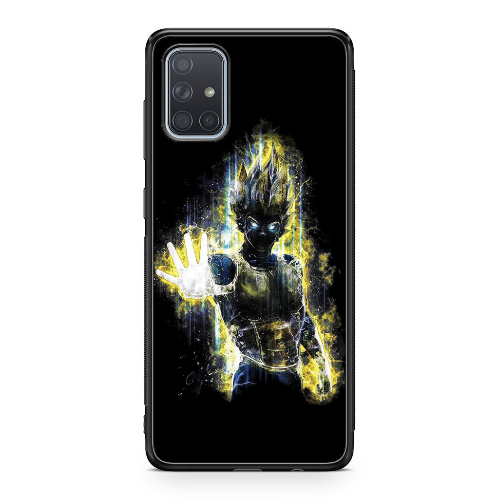 Dragon Ball Z Vegeta Bad Saiyan Prince Galaxy A51 / A71 Case
