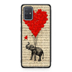 Elephant And Heart Galaxy A51 / A71 Case