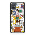 Friends TV Show Central Perk Sticker Galaxy A51 / A71 Case