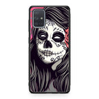Girl Skull Flower Galaxy A51 / A71 Case
