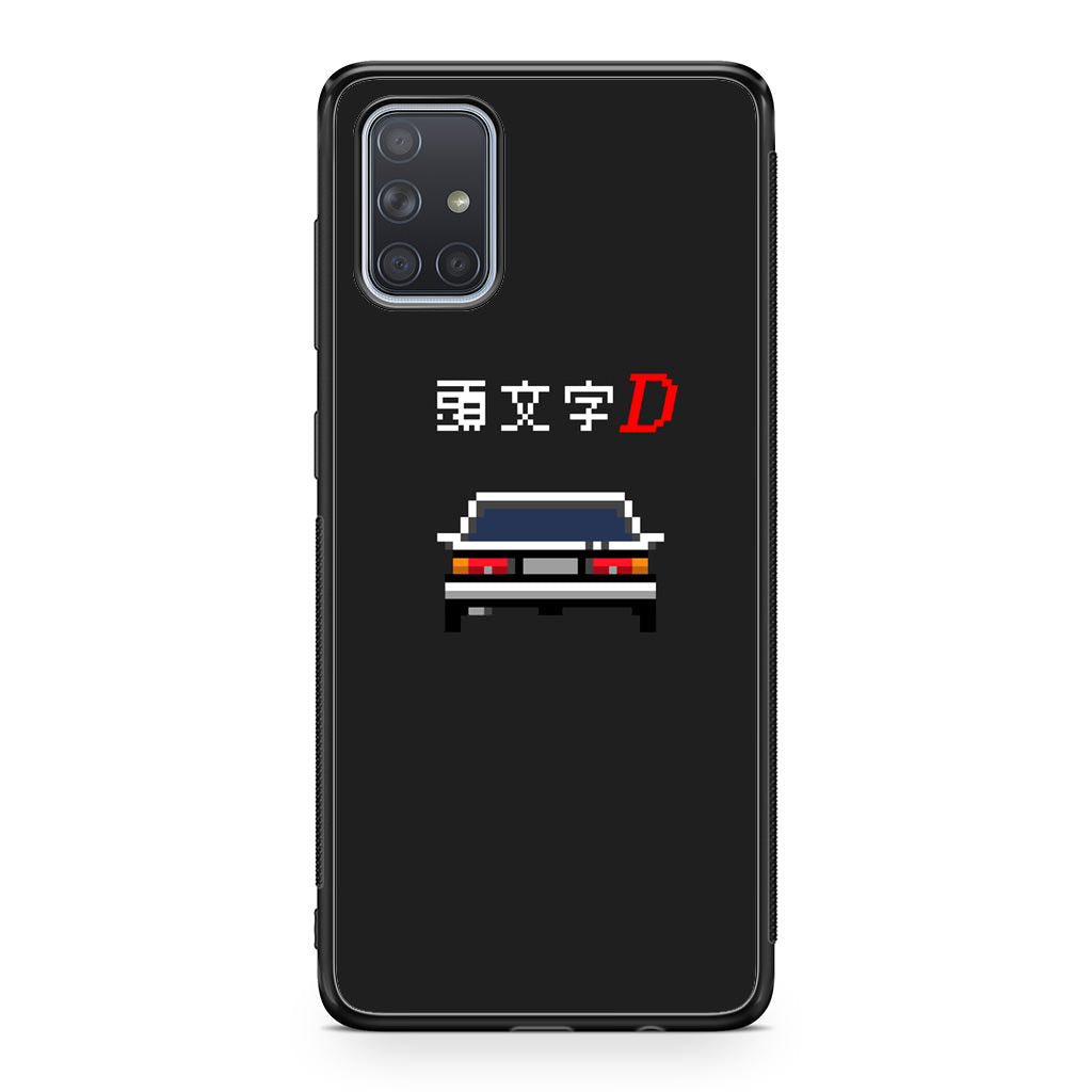 Initial D Pixel Art Galaxy A51 / A71 Case