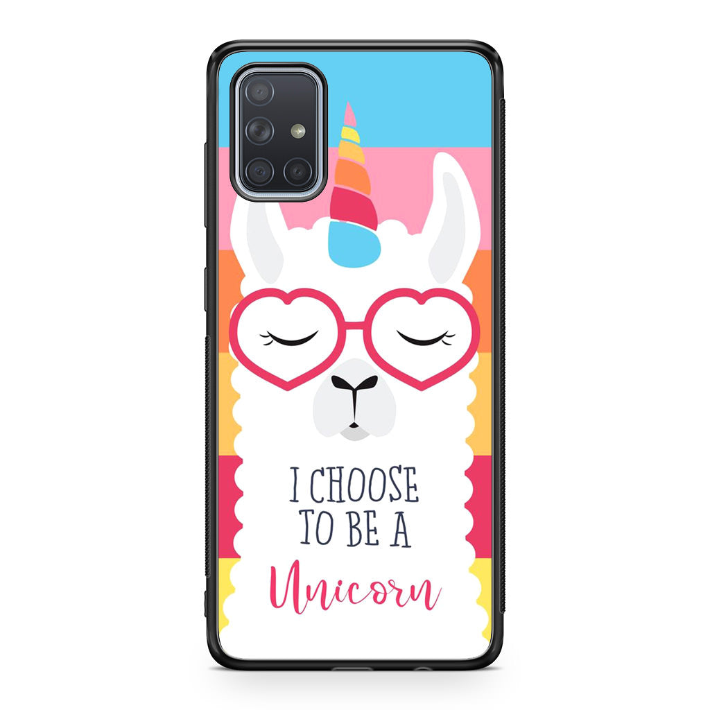 Llama Unicorn Galaxy A51 / A71 Case