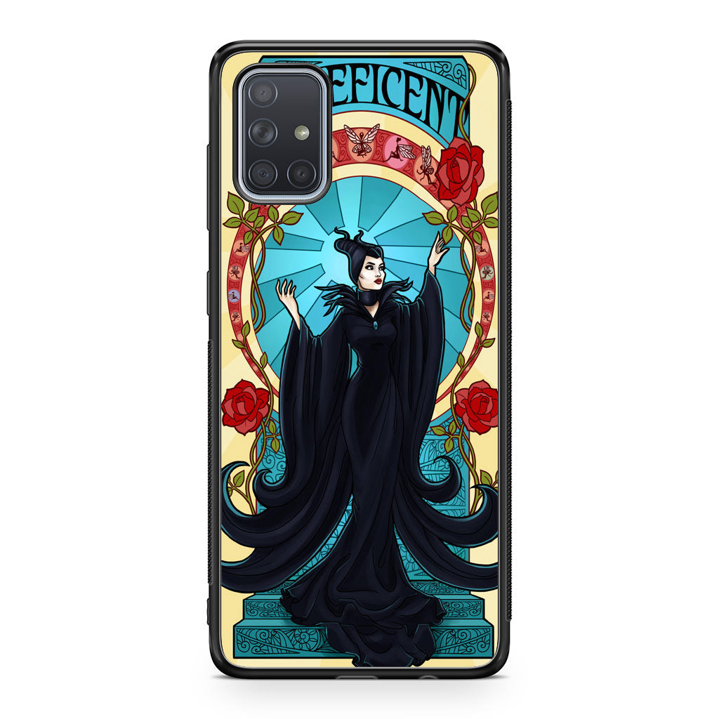 Maleficent With Flower Galaxy A51 / A71 Case