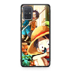One Piece Little Sabo Ace Luffy Cute Galaxy A51 / A71 Case