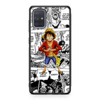 One Piece Luffy Comics Galaxy A51 / A71 Case