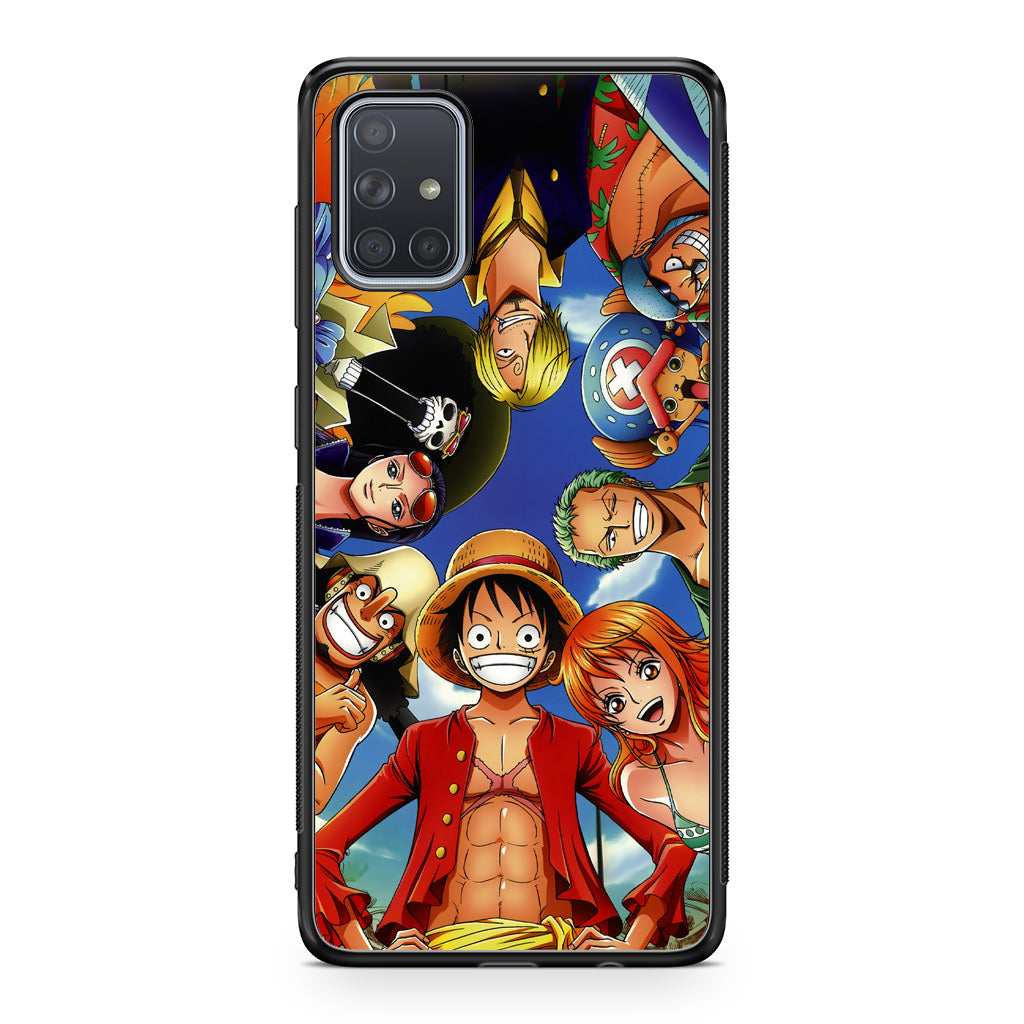 One Piece Luffy Crew Galaxy A51 / A71 Case