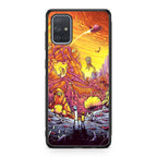 Rick And Morty Alien Planet Galaxy A51 / A71 Case