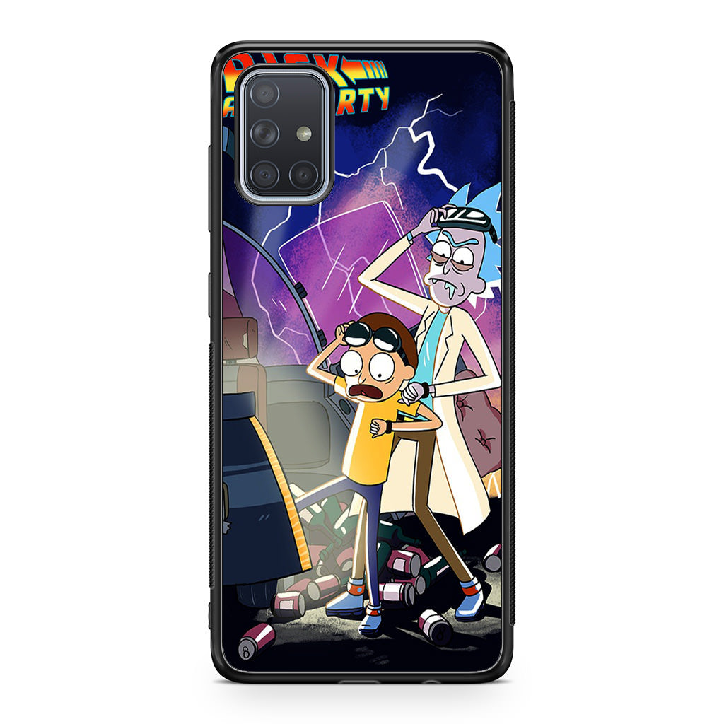 Rick And Morty Back To The Future Galaxy A51 / A71 Case