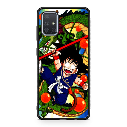 Shenlong And Little Goku Dragon Ball Galaxy A51 / A71 Case
