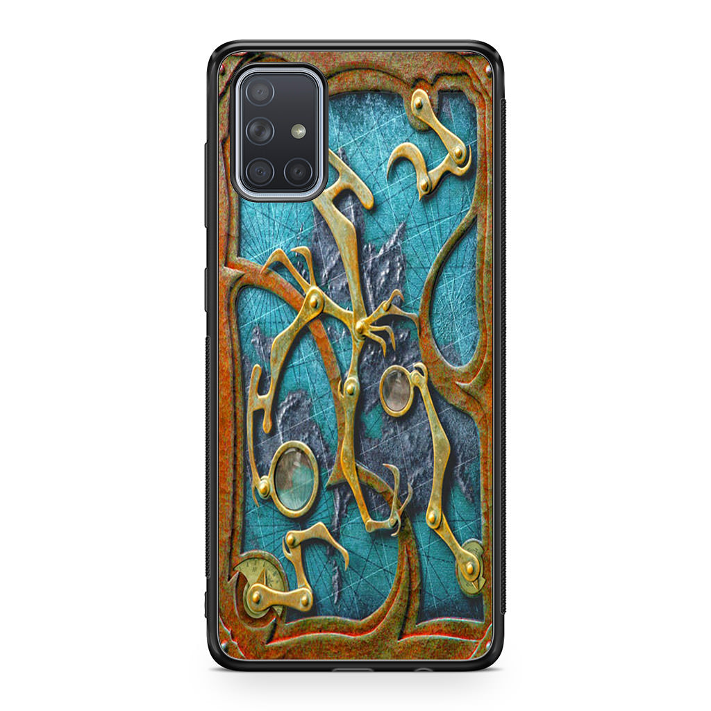 Steampunk Book Cover Galaxy A51 / A71 Case