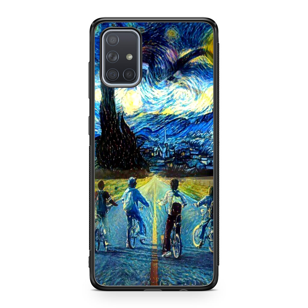 Stranger At Starry Night Galaxy A51 / A71 Case