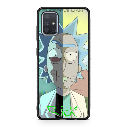 Super Evil Man Rick And Rick Galaxy A51 / A71 Case
