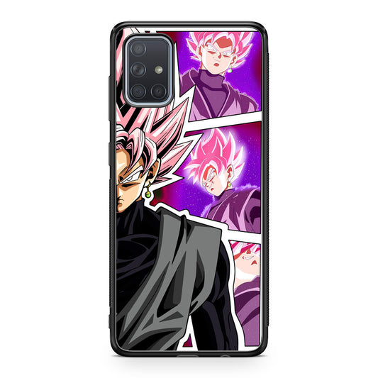 Super Goku Black Rose Collage Galaxy A51 / A71 Case