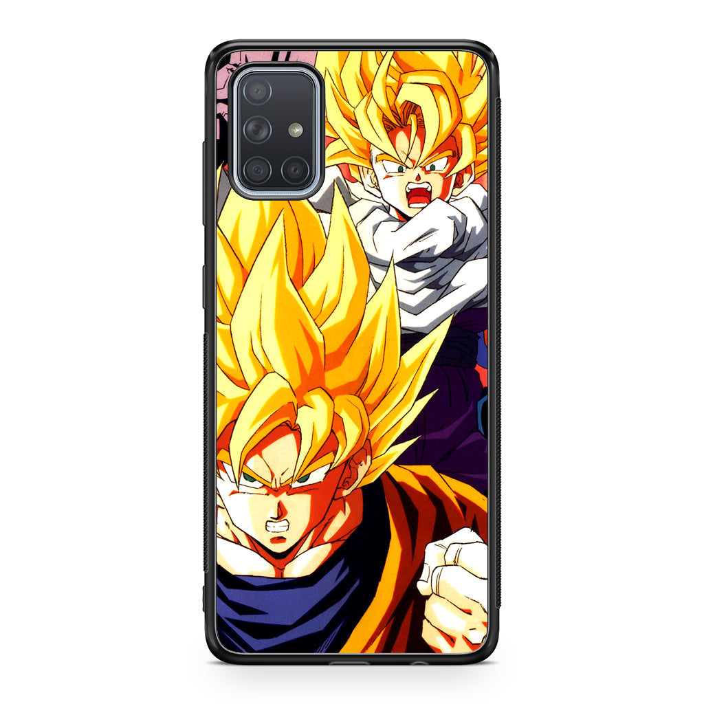 Super Saiyan Goku And Gohan Galaxy A51 / A71 Case