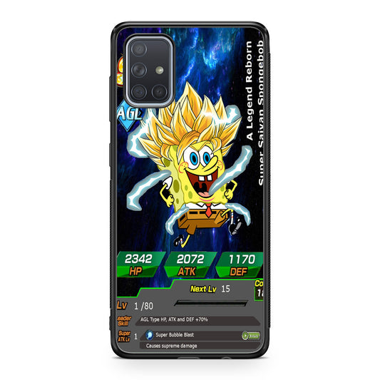 Super Saiyan Spongebob Card Galaxy A51 / A71 Case