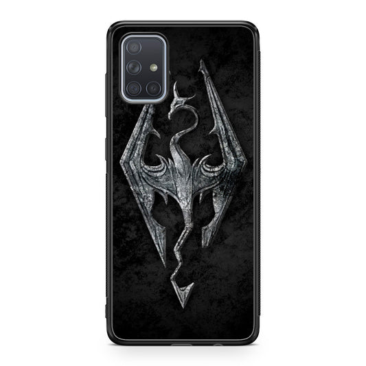 The Elder Scrolls V Skyrim Logo Galaxy A51 / A71 Case