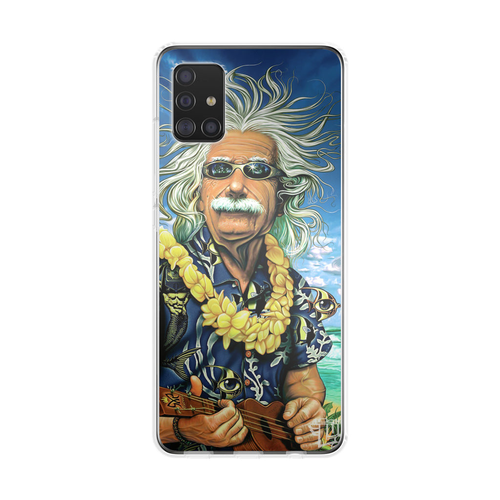 Albert Enstein On Vacation Galaxy A51 / A71 Case