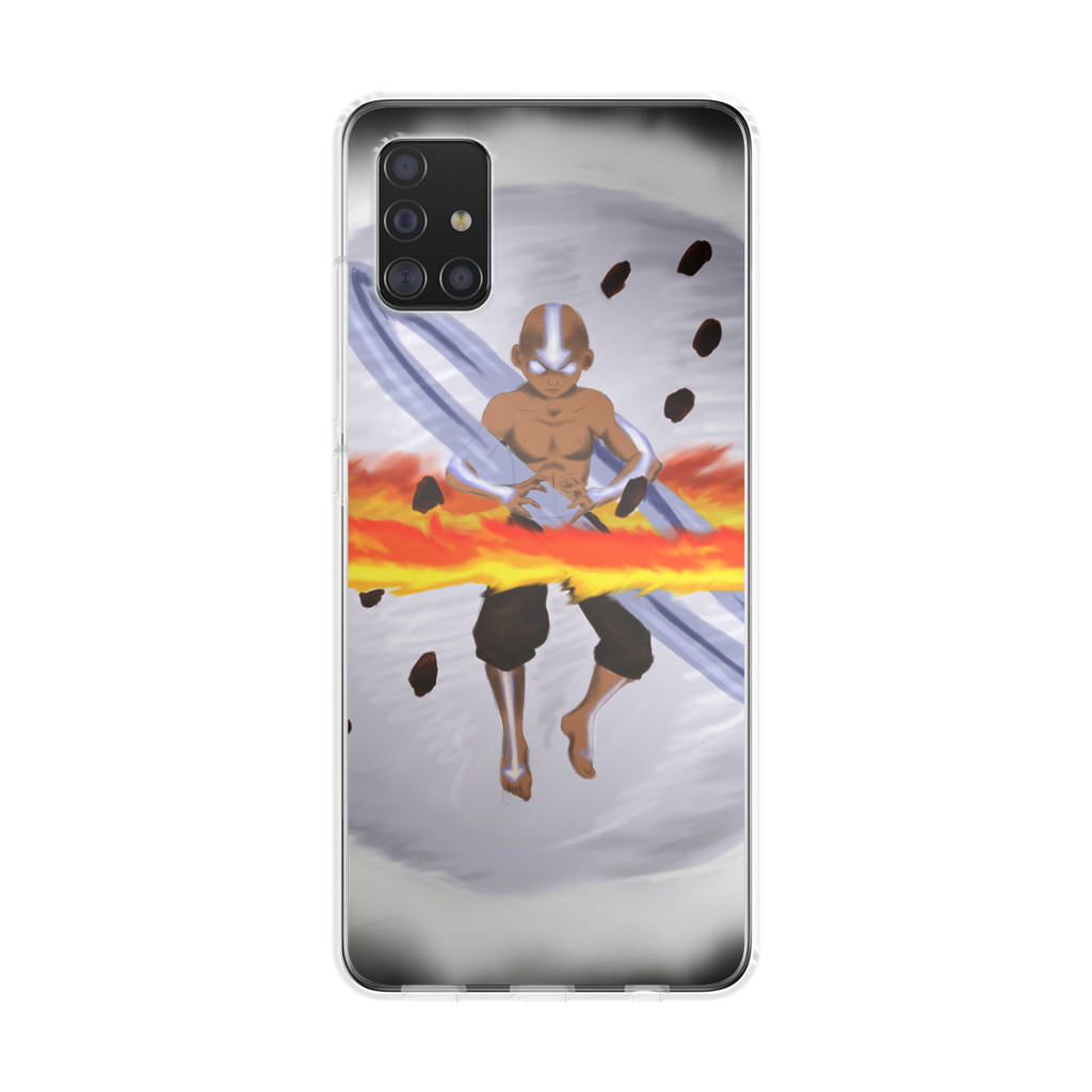 Avatar Aang Controls Four Elements Galaxy A51 / A71 Case