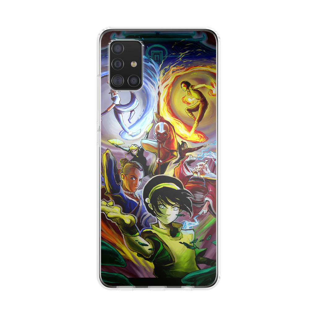 Avatar The Last Airbender Characters Galaxy A51 / A71 Case