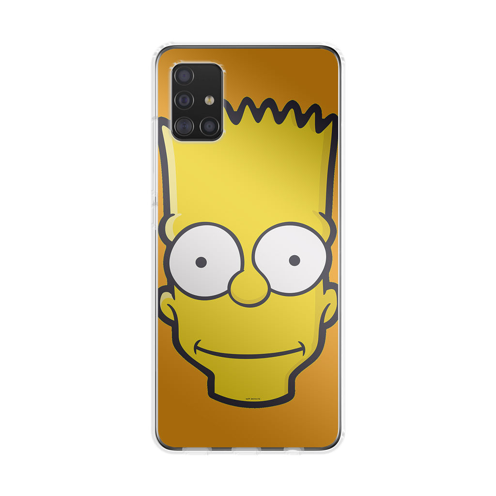 Bart Yellow Face Galaxy A51 / A71 Case