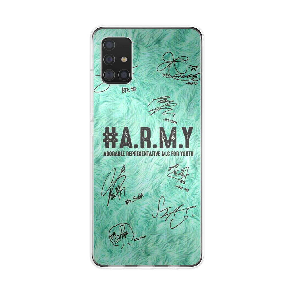 BTS Army Signature Galaxy A51 / A71 Case