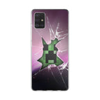 Creeper Glass Broken Violet Galaxy A51 / A71 Case