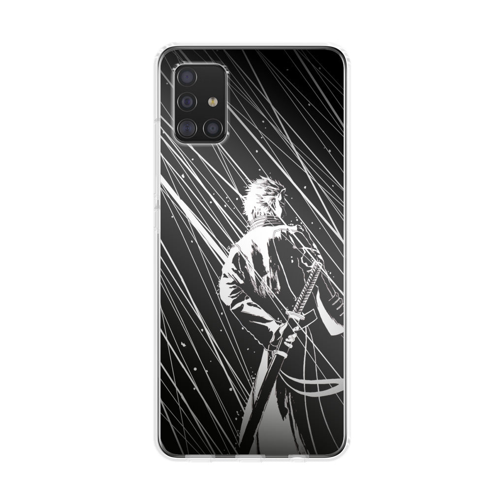Vergil Black White Galaxy A51 / A71 Case