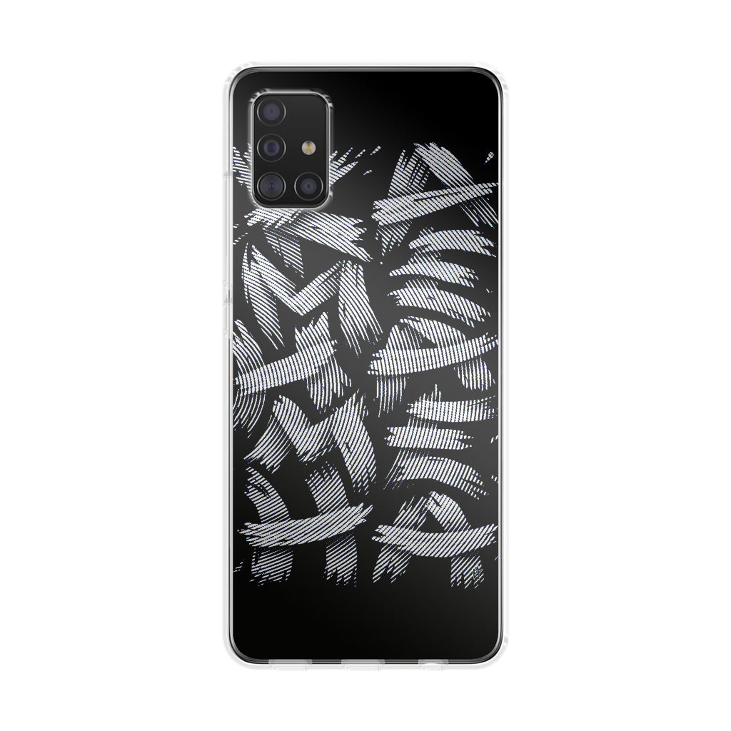 Dragon Ball Kamehameha Font Art Galaxy A51 / A71 Case