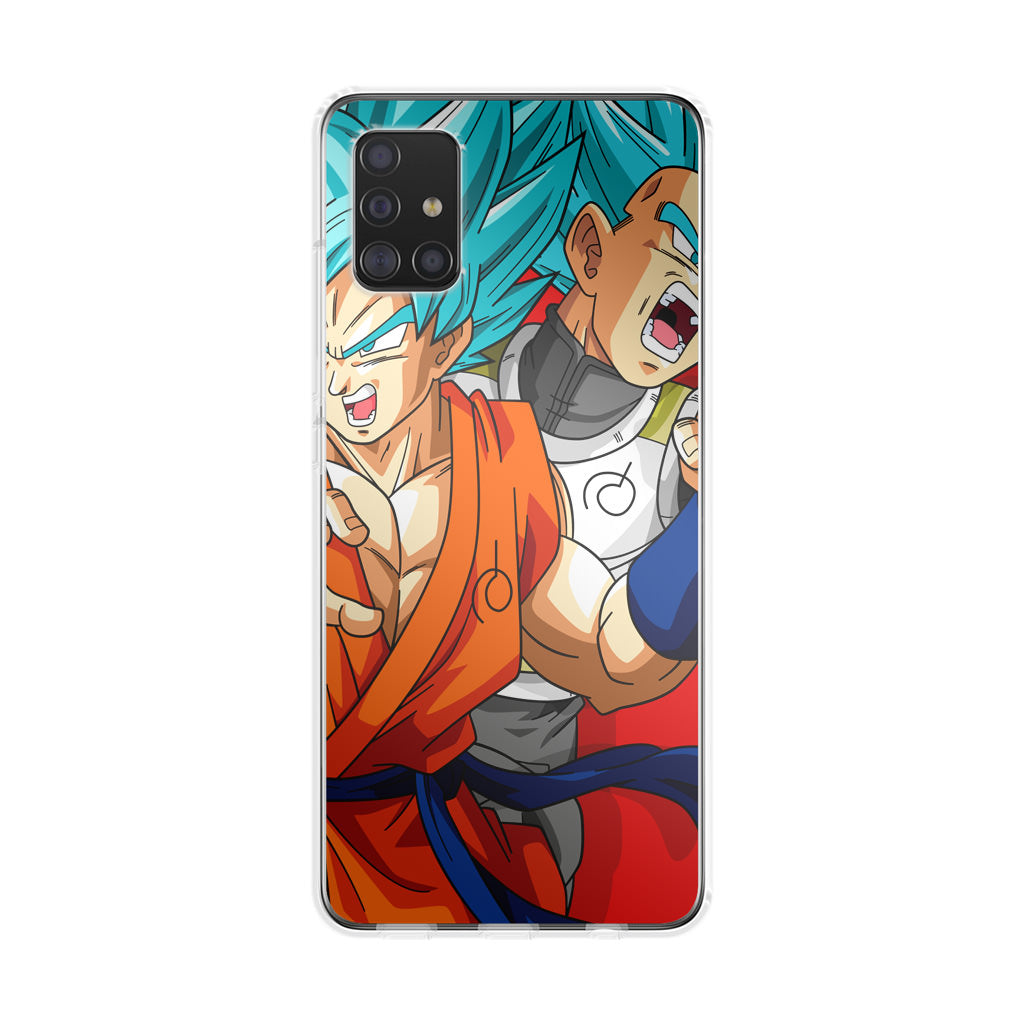 Dragon Ball Super SSGSS Goku And Vegeta Galaxy A51 / A71 Case