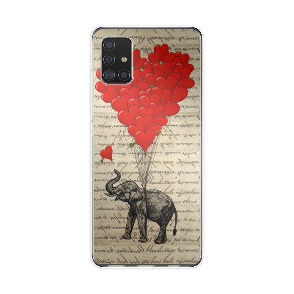 Elephant And Heart Galaxy A51 / A71 Case