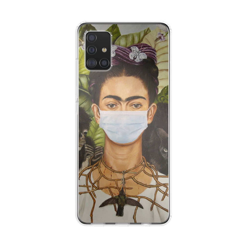 Frida Kahlo Wear Mask Galaxy A51 / A71 Case