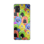 Monster Watercolor Art Galaxy A51 / A71 Case