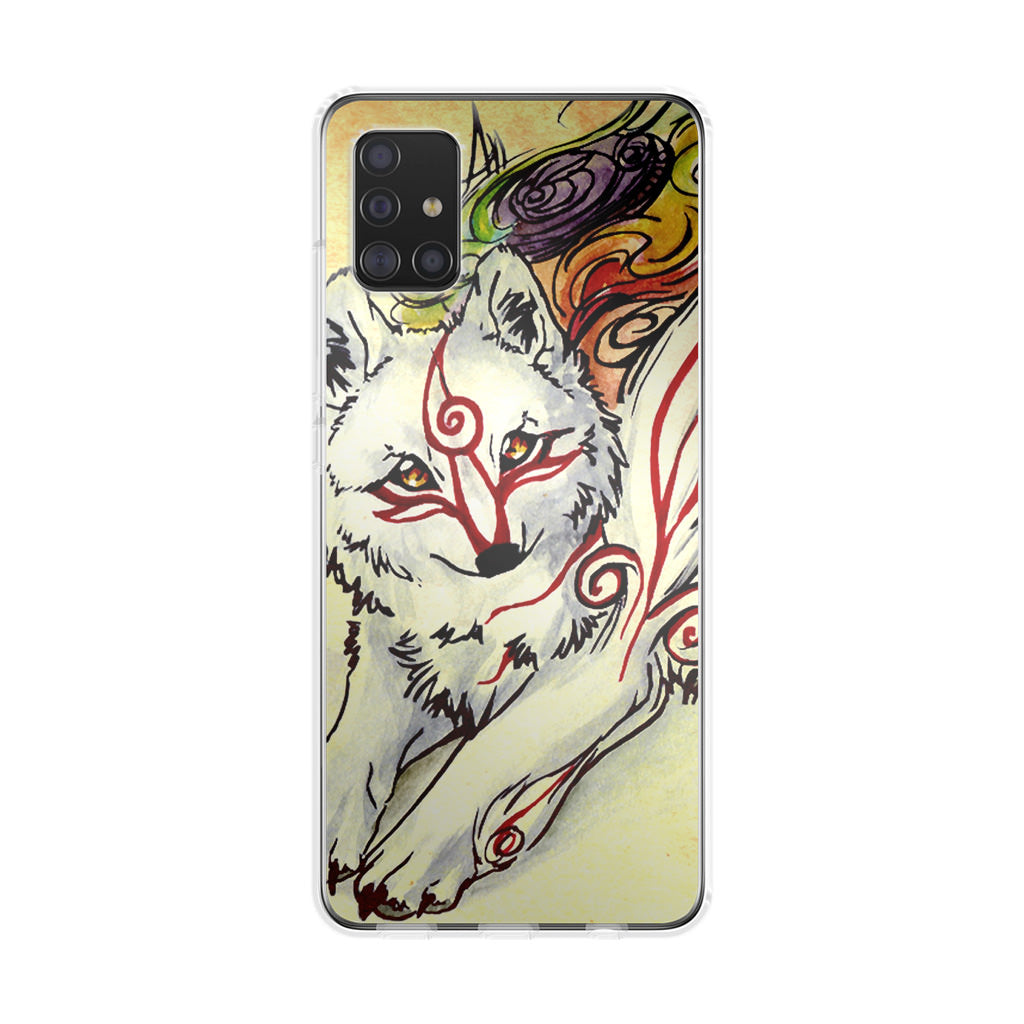 Okami Amaterasu Galaxy A51 / A71 Case