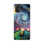 Peanuts At Starry Night Galaxy A51 / A71 Case